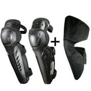 Knee Pads for Men,Motorcycle Gear,Shin Guards,Knee Pads,2pcs Motorcycle Knee Shin Pads,Men'S Anti-Slip 2-In-1 Protector Adjustable Motorcycle Off-Road Knee Protection